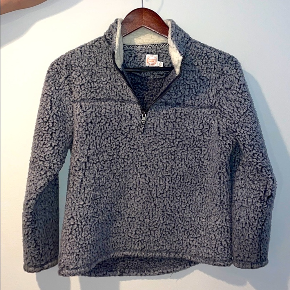 Fuzzy Quarter Zip